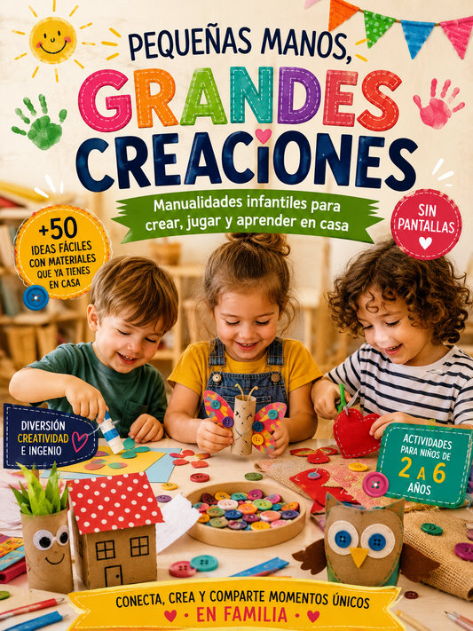 Pequeñas manos, grandes creaciones